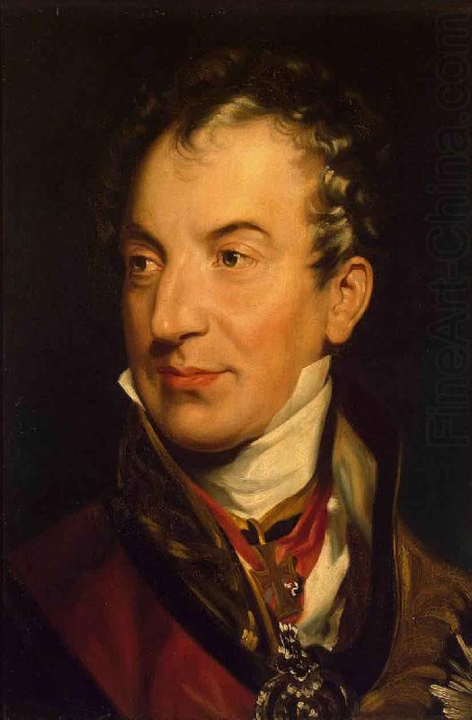 Portrait of Klemens Wenzel von Metternich, Sir Thomas Lawrence